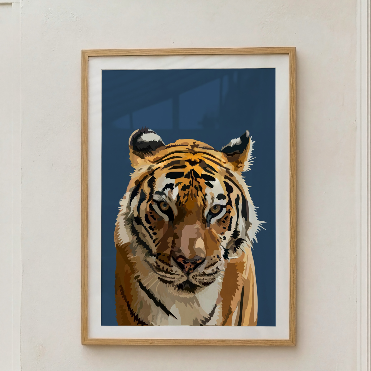 Tiger Fine Art Giclée Print
