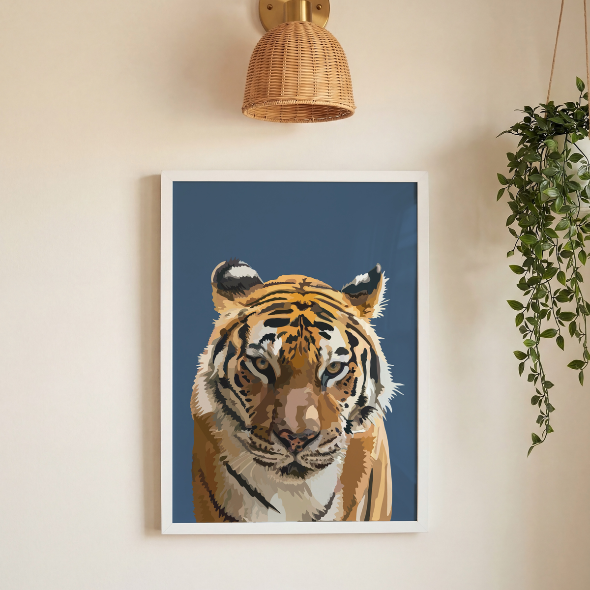 Tiger Fine Art Giclée Print