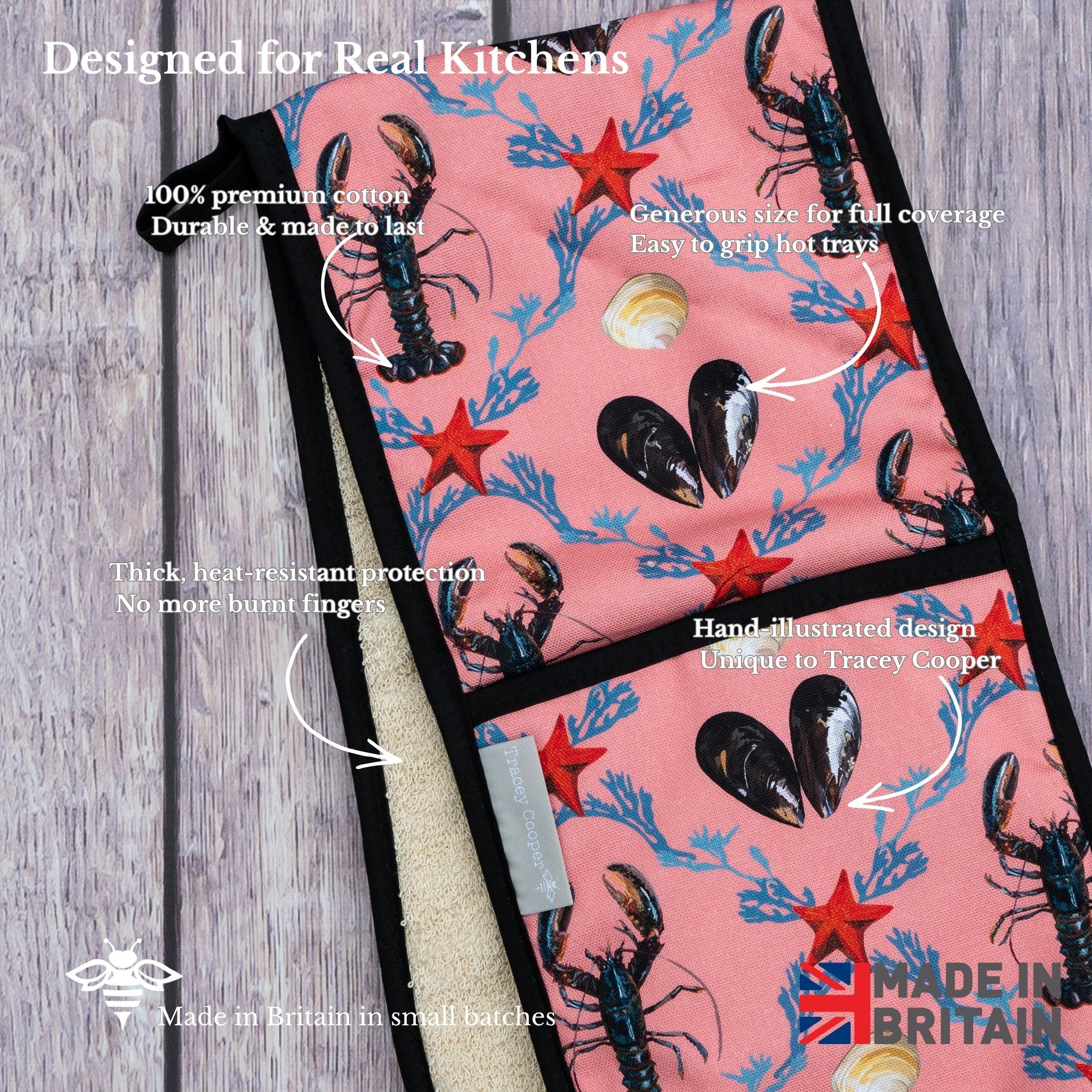 Lobster Double Oven Glove