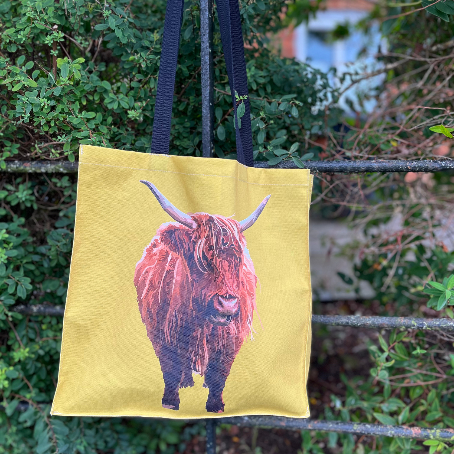 Highland Cow Shopping Bag