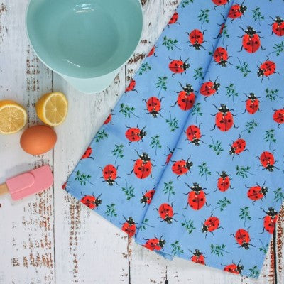 Ladybird Tea Towel