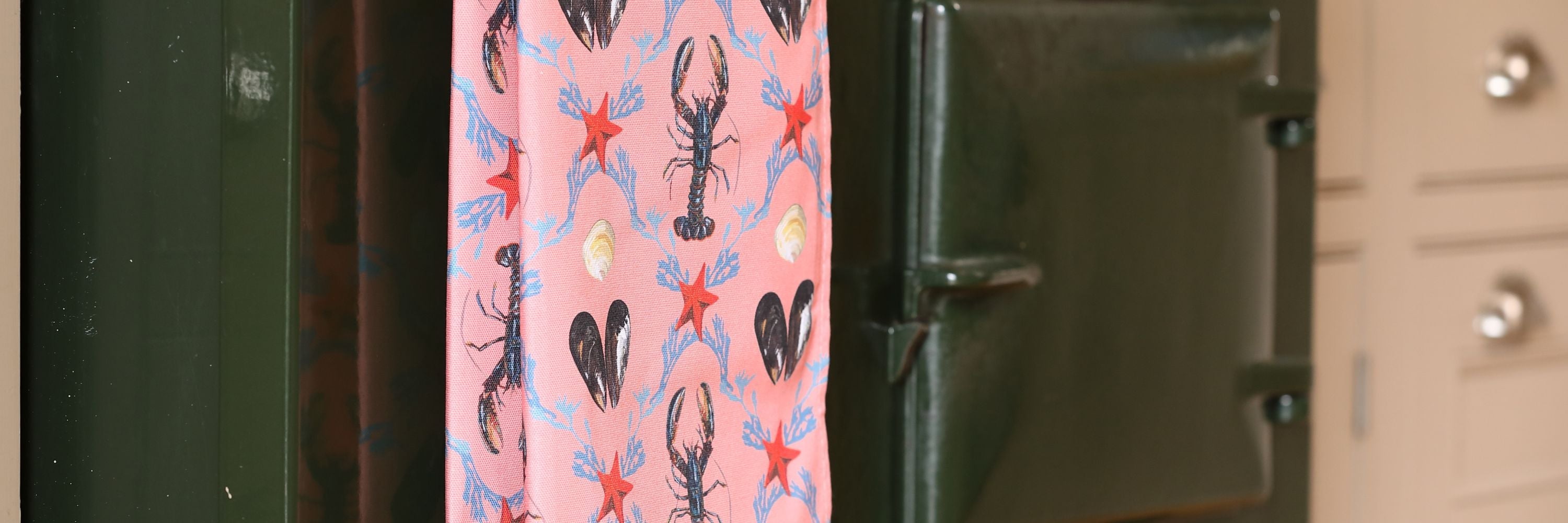lobster tea towel