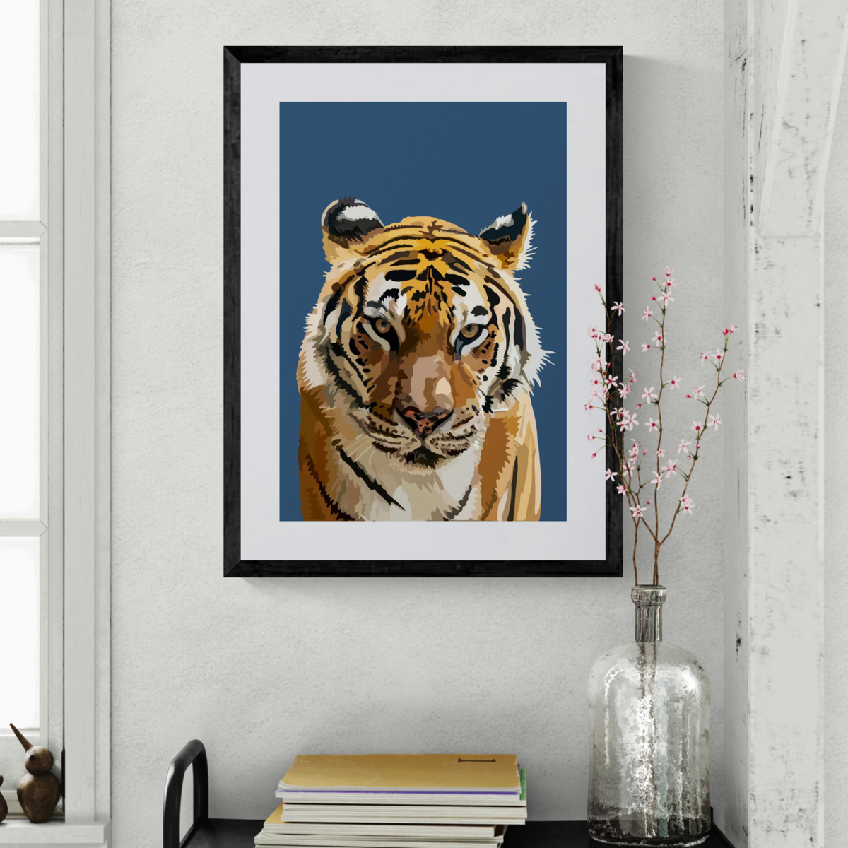 Tiger Fine Art Giclée Print