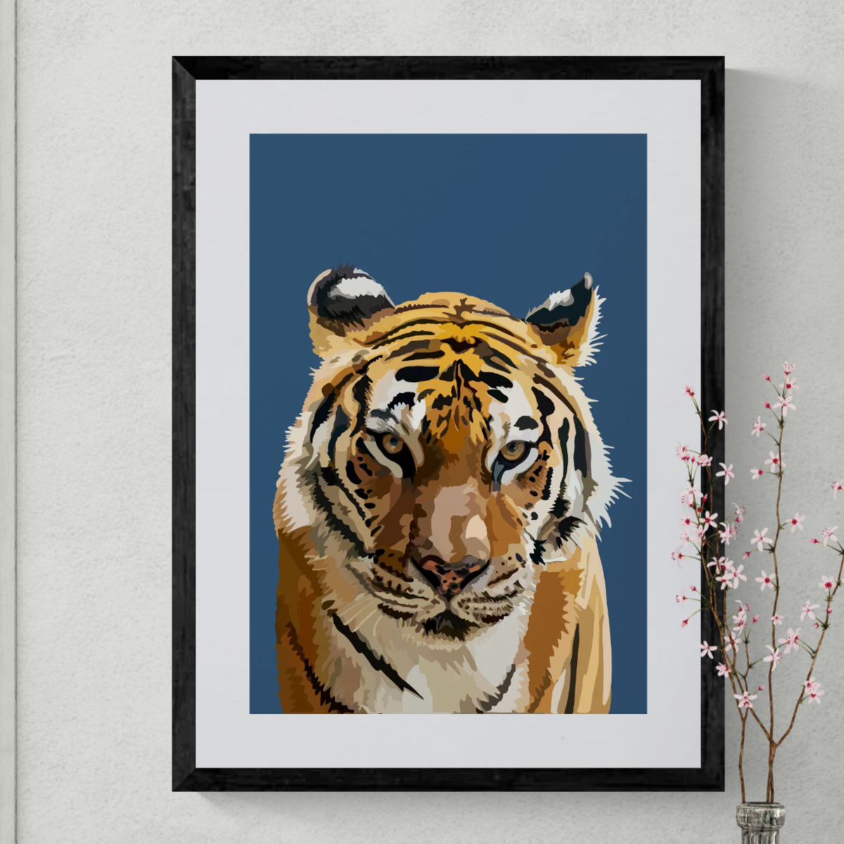 Tiger Fine Art Giclée Print