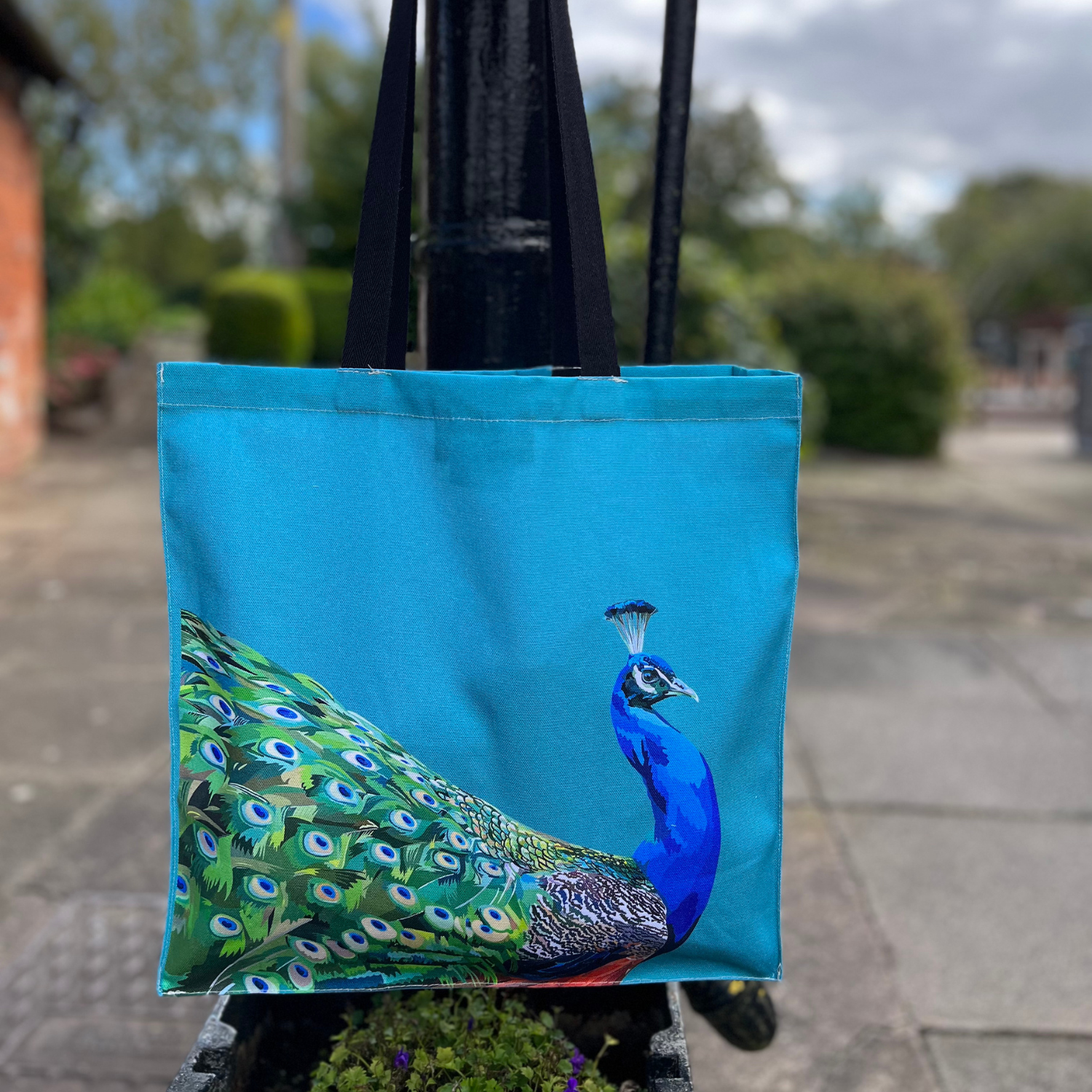 Peacock Tote Bag