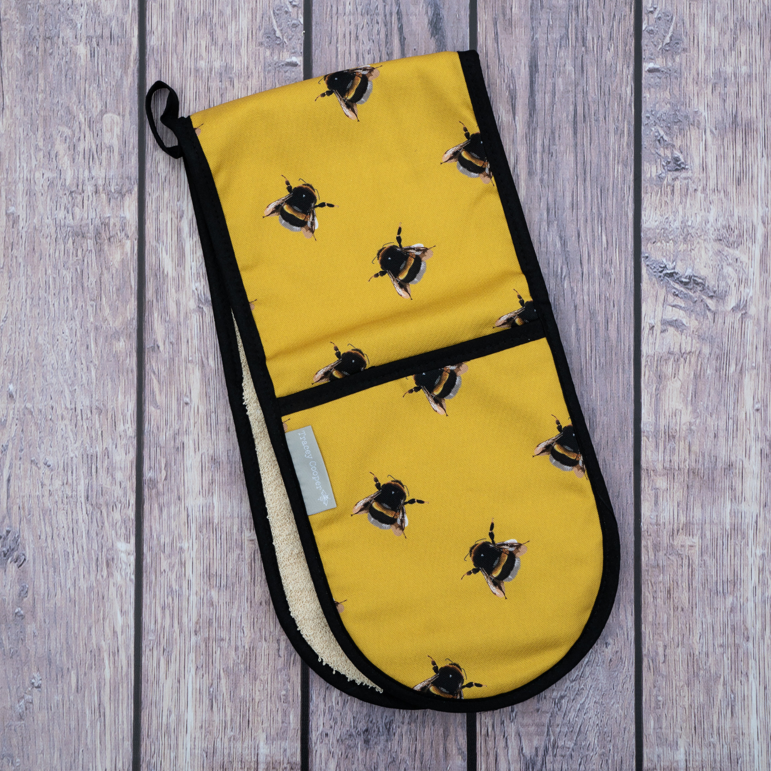 Bee Double Oven Glove