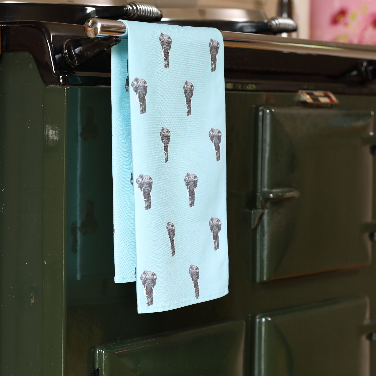 Elephant Tea Towel