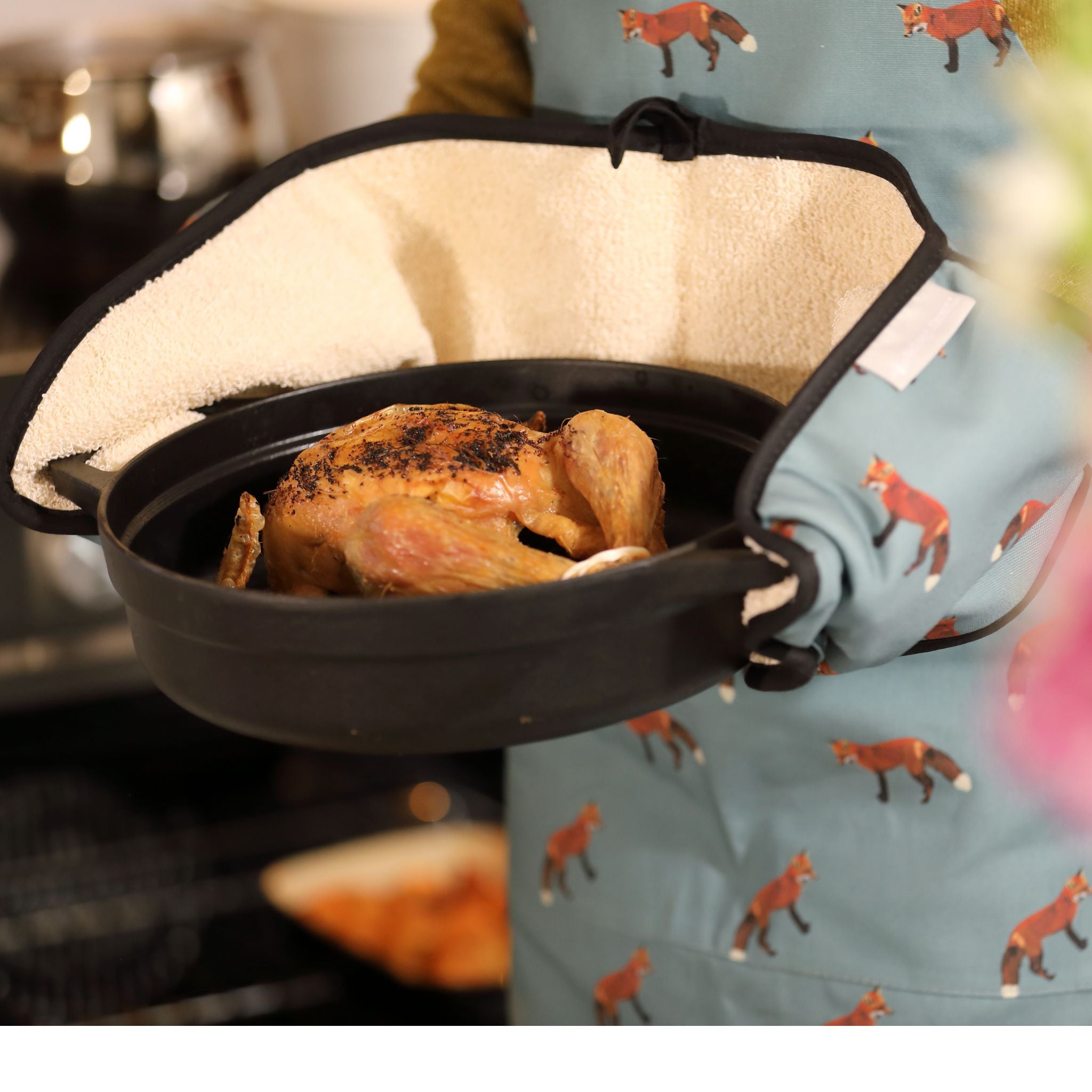Fox Double Oven Glove