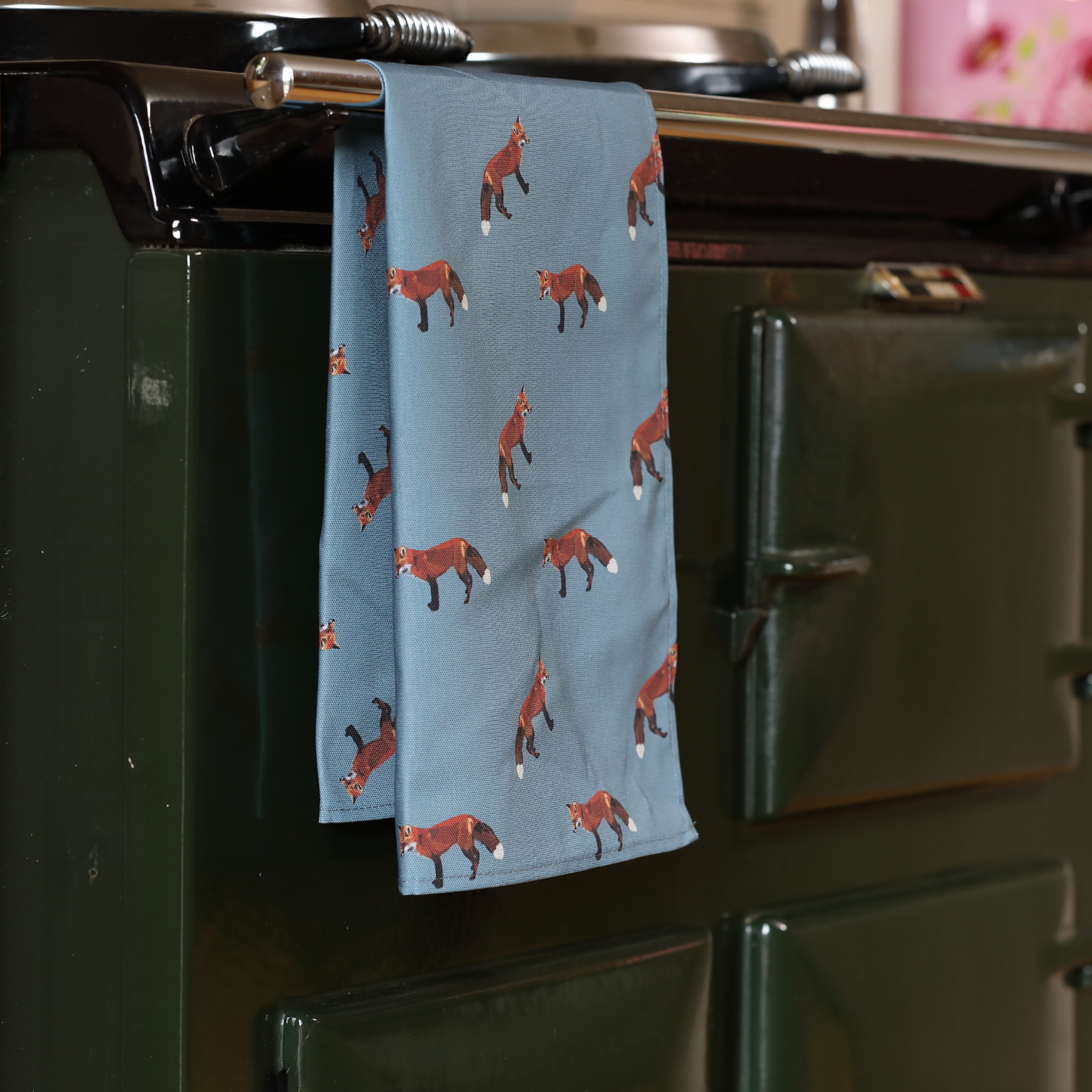 Fox Tea Towel