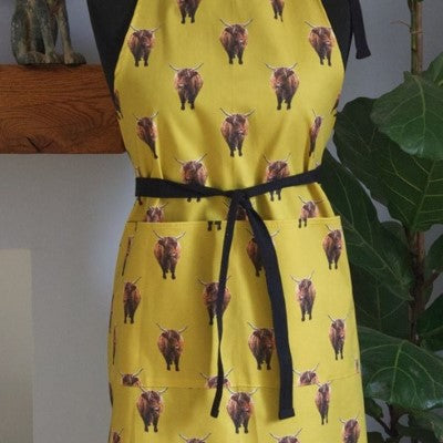 Highland Cow Apron