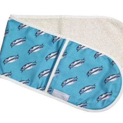 Mackerel Double Oven Glove