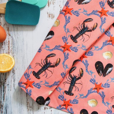 Lobster Tea Towel