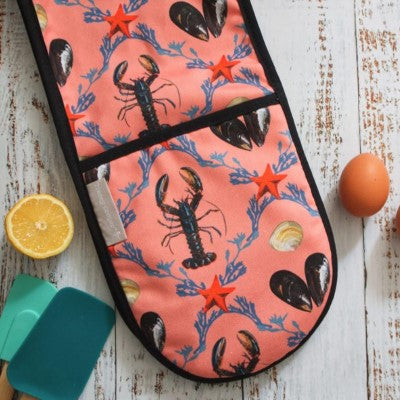 Under the Sea Double Oven Gloves